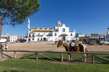 Rocio Church in Andalucia Spain