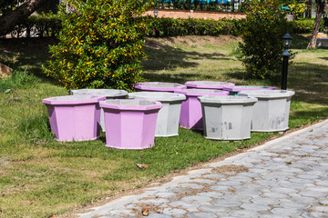 cement pot for plant