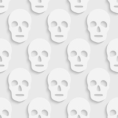 Seamless Skull Pattern