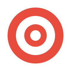 Target icon. Goal icon.