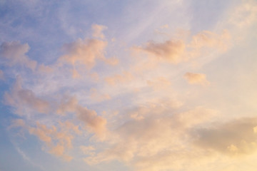 Evening sky