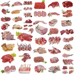 Washable wall murals Meat group of meat