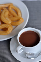 Chocolate with churros