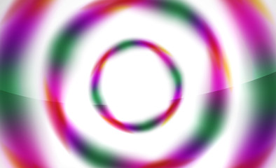 Glossy blurred swirl circle shapes abstract background