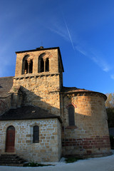 Fototapeta na wymiar Eglise de Ligneyrac (Corréze)