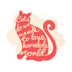 Quote of the domestic cat