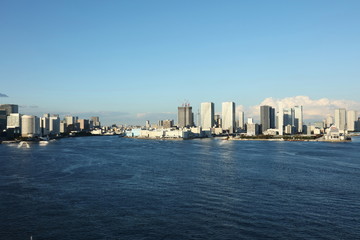 Obraz premium 東京湾 都市風景