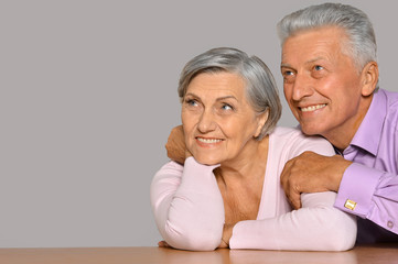 Amusing   old couple