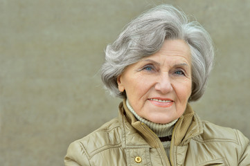  woman near wall