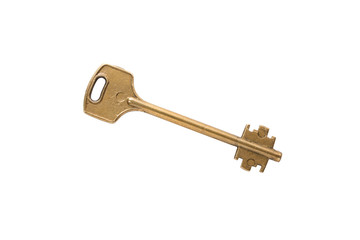 Key  isolated on white background.
