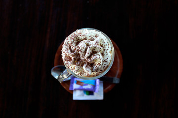 Cappuccino from the top