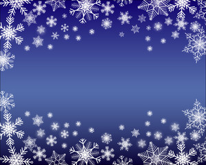 Simple winter background
