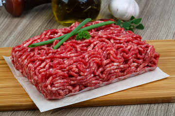 Minced beef