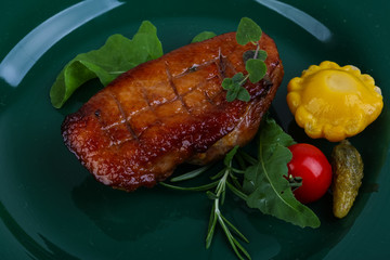 Roasted duck breast