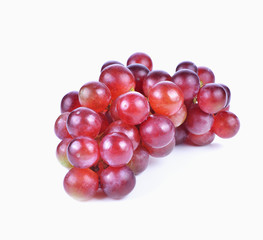 Grapes isolated on white background