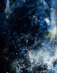 abstract color Backgrounds, painting collage with spots, rust structure.