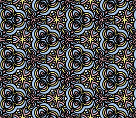 Seamless abstract hand-drawn pattern.