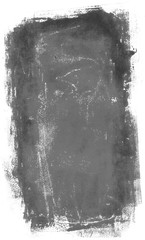 Black rolled ink texture