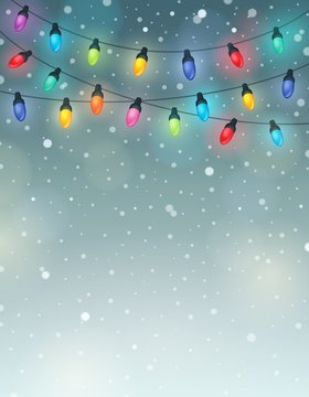 Christmas lights theme image 6