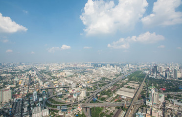 Fototapeta premium Bangkok cityscape bangkok city of Thailand