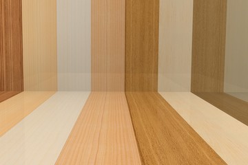 background of light wooden boards