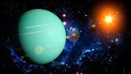 Fototapeta na wymiar Uranus 