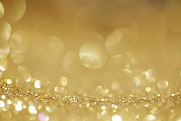 Shiny glitter bokeh background