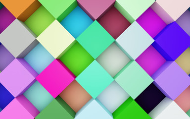 abstract colorful geometric background