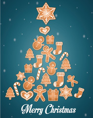 Merry Christmas design 