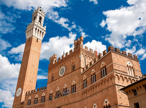 Mangia Tower, Siena, Italy