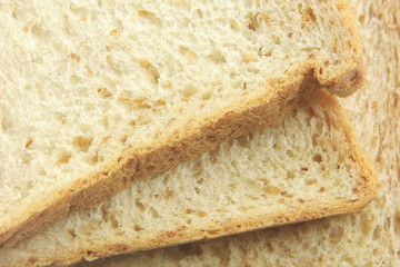 Slice of whole wheat bread