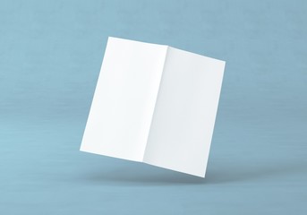 Brosch&uuml;re Folder DIN Lang geschlossen Vorlage