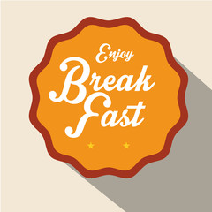 Breakfast food design 