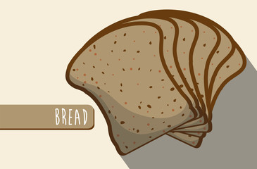 Breakfast food design 