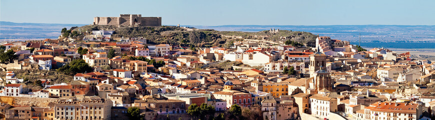Fototapeta na wymiar Chinchilla de Monte-Aragon. Albacete, Spain