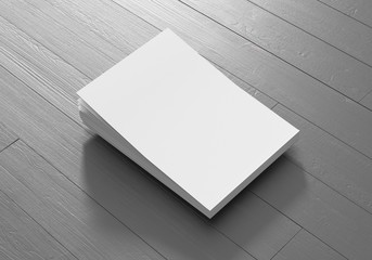 Magazin Cover Vorlage geschlossen auf Holz