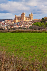 Santa Maria la Mayor church in Alcaniz. Aragon, Spain