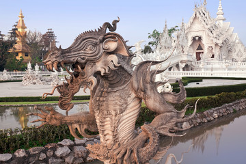 temple Rong Khun, Chiang Rai, Thailand