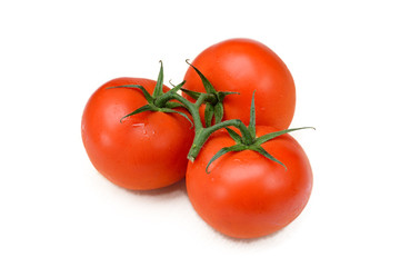 three tomatoes