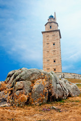 Hercules tower, A Coruna, Galicia, Spain