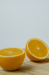 Sliced Fresh Orange.