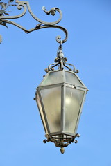 Fototapeta premium lampione in ferro battuto