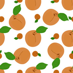 Apricots leaves background