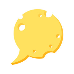 Fototapeta premium Message Area of Cheese