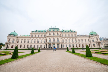 Fototapeta premium Upper Belvedere Palace in Vienna, Austria