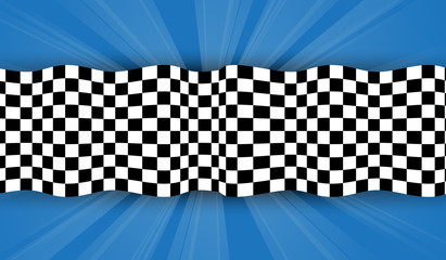 Racing square background, vector illustration abstraction in racing car track - obrazy, fototapety, plakaty