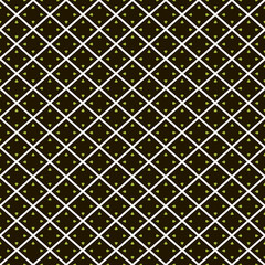 Abstract seamless pattern of diagonal cells with droplets