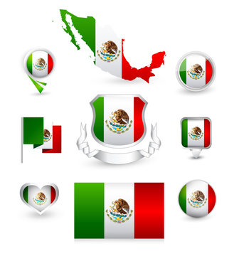 Mexico Flag Collection