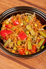 warm vegetable salad