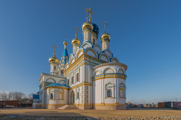 Obraz premium Храм иконы Божьей Матери 